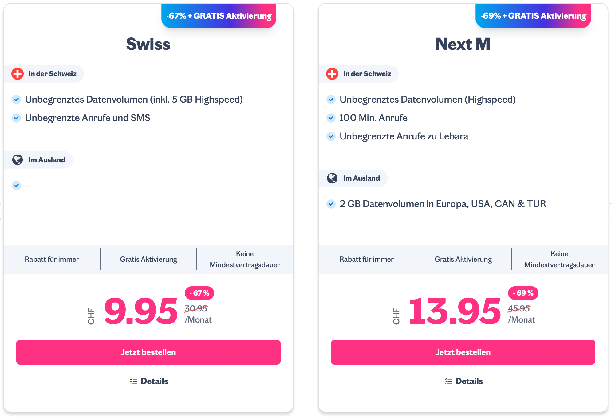 Lebara Next Black Friday aktion